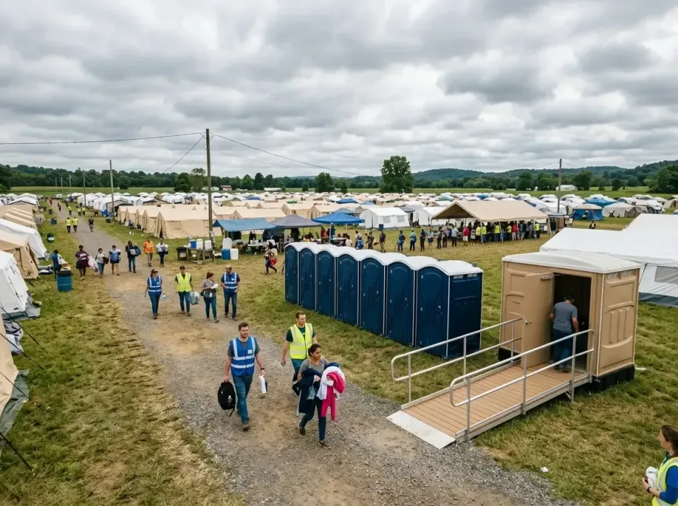 disaster-relief-camp-restrooms-010 — frequently asked questions, Dumpster & Portable Bathrooms Rental in Estacada, OR